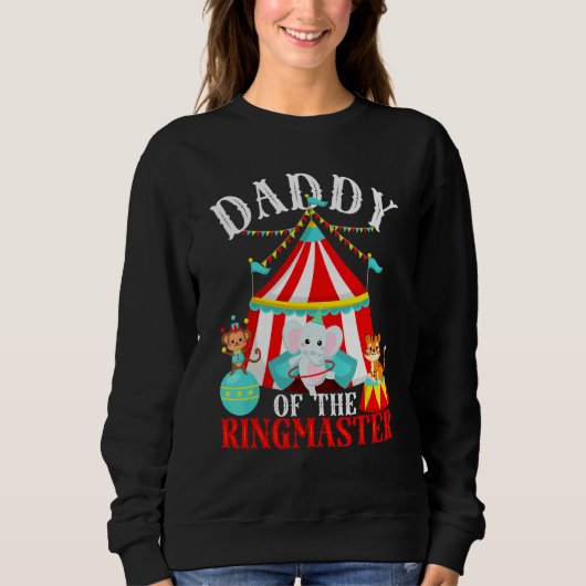 Mans Daddy Van De Ringmaster Kids Carnaval Feest B Trui (Voorkant)