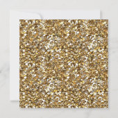 Mans Gold Aged to Perfection 50ste verjaardagsfees Kaart (Achterkant)