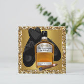 Mans Gold Aged to Perfection 50ste verjaardagsfees Kaart (Staand voorkant)