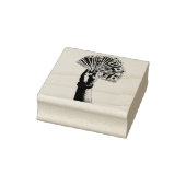 Mans hand Holding 100 dollar koopt geld kunst Rubberstempel (Stempel)