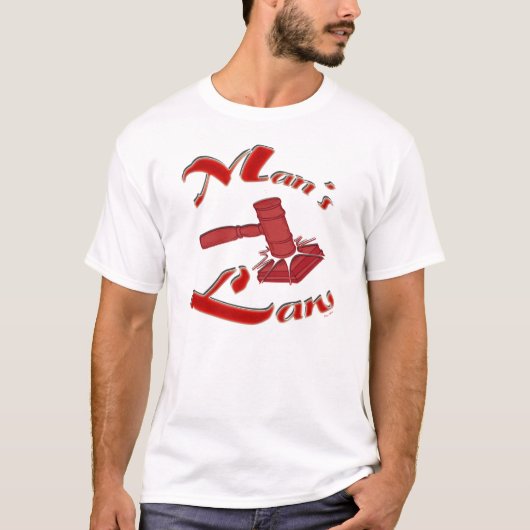 Mans Law T-shirt (Voorkant)