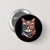 Mans Memorial Day Veterans Day 4 juli Ronde Button 5,7 Cm (Voorkant /achterkant)
