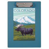 Mans met MountainColorado Klembord (Voorkant)