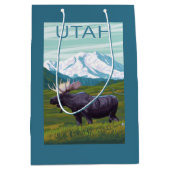 Mans met MountainUtah Medium Cadeauzakje (Voorkant)