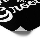 Mans oom van de bruidegom shirts voor mannen grapp poster (Hoek)