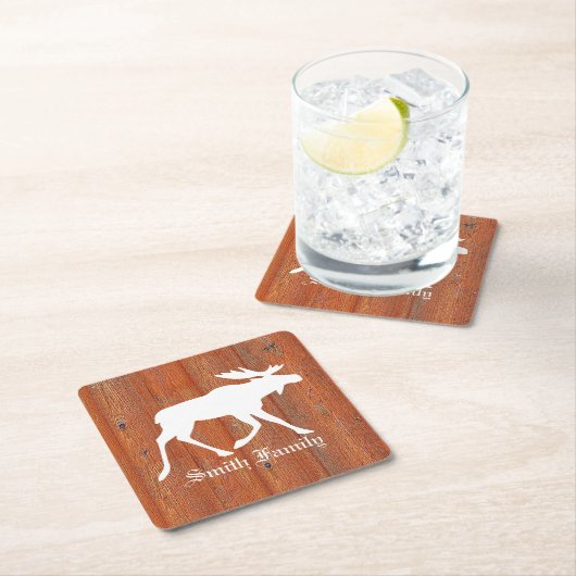 Mans op de weetherde pijn kartonnen onderzetters (Insitu)