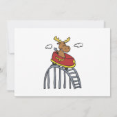 Mans op het Onderzetter Roller | achtergrondkleur Kaart (Achterkant)