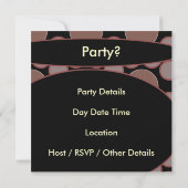 Mans Retro 40e verjaardagsfeestje Kaart (Achterkant)