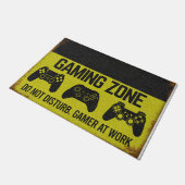 Man's Room Doormat, Gaming Zone Deurmat (Schuin)