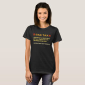 Mans Vader Belasting Definitie Vader Belasting Va T-shirt (Voorkant volledig)
