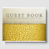 Mans Verjaardagsfeest Gastenboek (Voorkant)