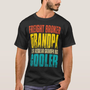 Mans Vrachtmakelaar Opa  Als een gewone opa T-shirt