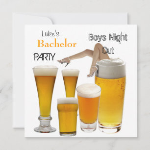 Mans vrijgezellenfeest Bier Jongens Nacht Benen Kaart