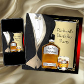 Mans Whisky Verjaardagsfeest Kaart
