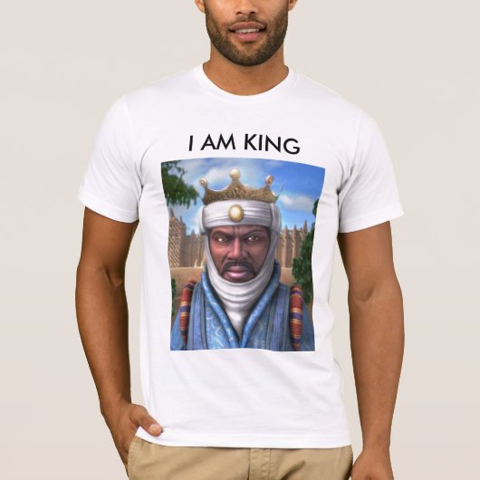 mansamusas, ik KOP T-shirt (Voorkant)