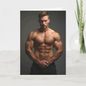 Manscape Greetings Card Kaart (Voorkant)