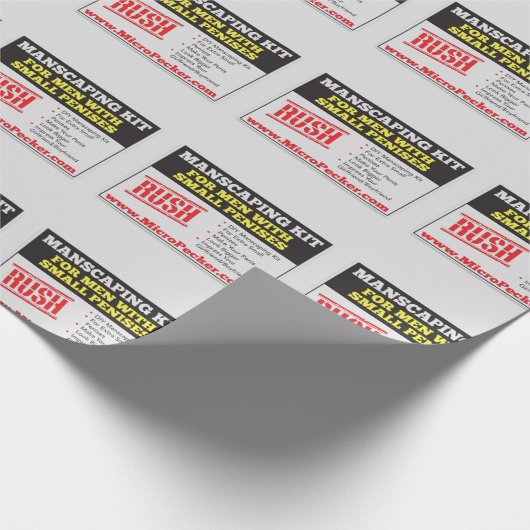 MANSCAPIEREN CADEAUPAPIER (Hoek)