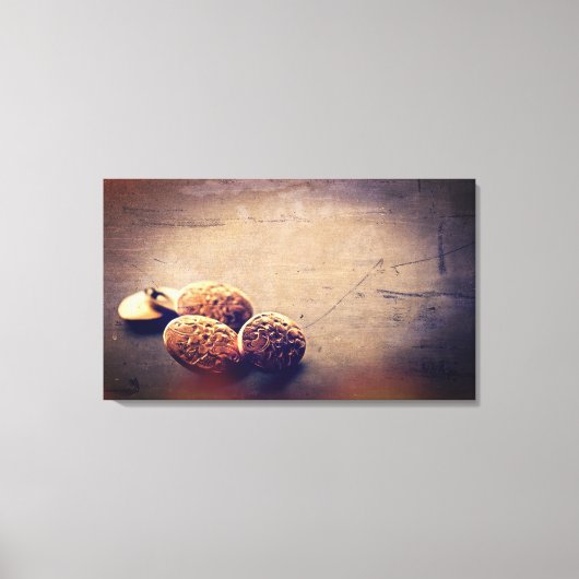 Manschetknoop Canvas Afdruk (Voorkant)