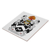 Mansell Coat of Arms III Tegeltje (Zijkant)