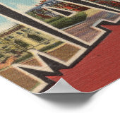 Mansfield, Ohio - Grote letterscènes Poster (Hoek)