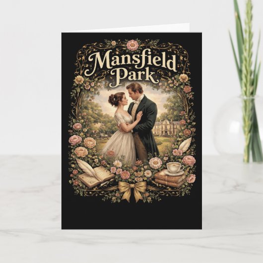 Mansfield Park Feestdagen Kaart (Voorkant)
