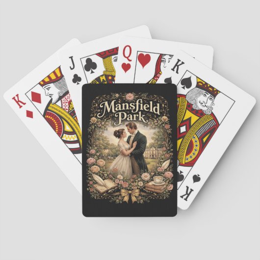 Mansfield Park Pokerkaarten (Achterkant)