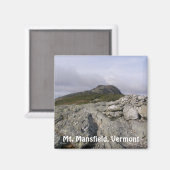 Mansfield, Vermont Magneet (Voorkant / Achterkant)