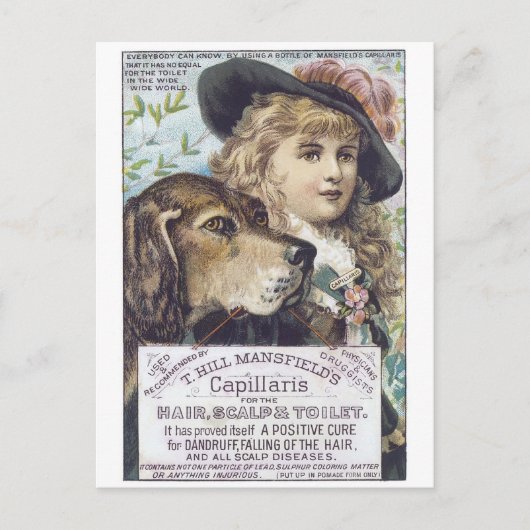 Mansfields Capallaris Briefkaart (Voorkant)