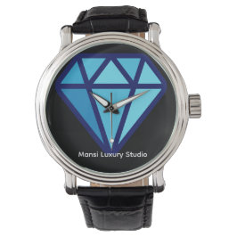 Mansi Luxury Studio Diamond Logo Smartwatch Horloge