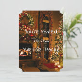 mansiebomen en haard kaart (Staand voorkant)