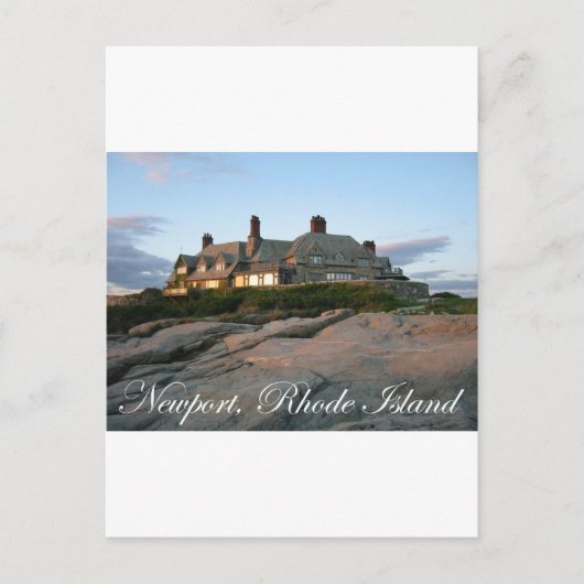Mansion in Newport Briefkaart (Voorkant)