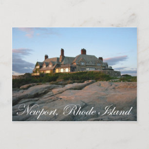 Mansion in Newport Briefkaart