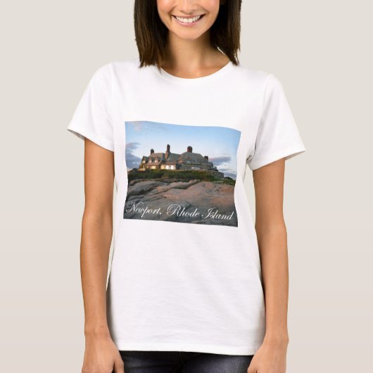 Mansion in Newport T-shirt (Voorkant)