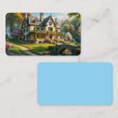 Mansion van het Perfect Captured Moment Bladwijzer Visitekaartje (Voorkant / Achterkant)