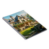 Mansion van het perfect gevangen moment (1) notitieboek (Rechterzijde)