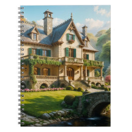 Mansion van het perfect gevangen moment (1) notitieboek