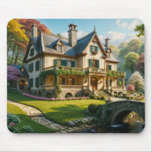 Mansion van het perfect gevangen moment muismat