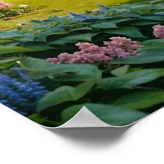 Mansion van het perfect gevangen moment poster (Hoek)