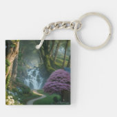 Mansion van het perfect gevangen moment sleutelhanger (Achterkant)