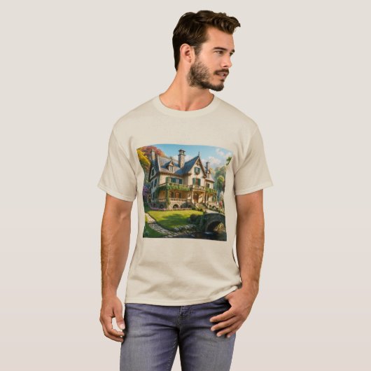 Mansion van het perfect gevangen moment t-shirt (Voorkant volledig)