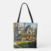 Mansion van het perfect gevangen moment tote bag (Achterkant)