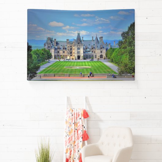 Mansion Wood Box Sign Spandoek (Insitu)