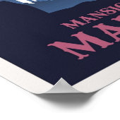 Mansions of Madness Board Game Minimalist Travel S Poster (Hoek)