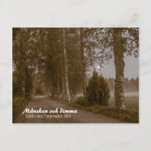 Månsken och dimma CC0545 Sideby Briefkaart