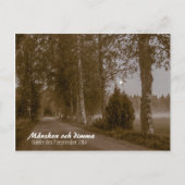 Månsken och dimma CC0545 Sideby Briefkaart (Voorkant)