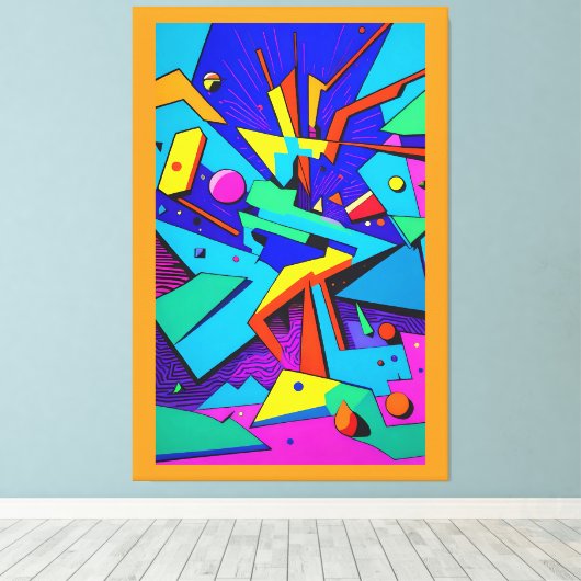 Manslamitizer - Ken Gage Art Canvas Afdruk (Insitu (Houten vloer))