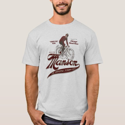 Manson Bicyle T T-shirt (Voorkant)