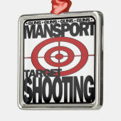 MANSPORT PISTOLEN TARGET SHOOTING ORNAMENT (Links)