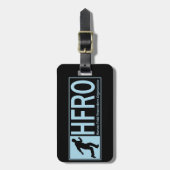 Mansquatch Bagagelabel (Voorkant verticaal)