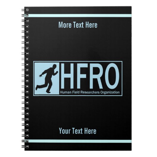 Mansquatch Notitieboek (Voorkant)